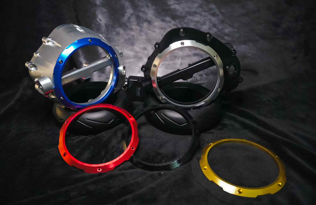 ヤマハ CP4 エンジン クリアオイル クラッチカバー MT10/MT10SP/R1/R1M 2015-2025用